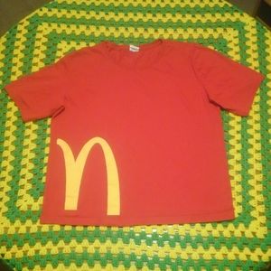 🍔🍟 McDonald's Shirt Golden Arches Crew Employee